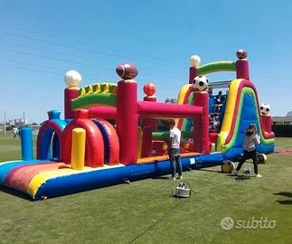 Percorso Gonfiabile usato gioco gonfiabile gigante