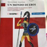 Libro di epica "Un mondo di eroi" 