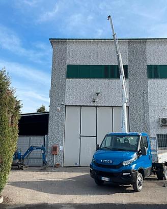 Iveco Daily 35C11 Cassone Fisso + Gru Bonfiglioli