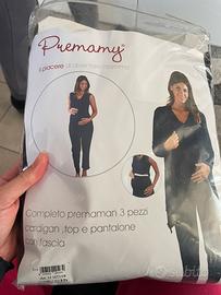 Completo 3 pezzi premaman nuovo tg S