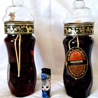 TOSCHI  Eleganti Barattoli In Vetro  Anni 70