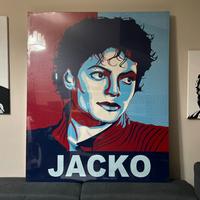 Quadro Michael Jackson Pop Art