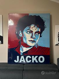 Quadro Michael Jackson Pop Art