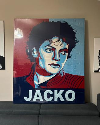 Quadro Michael Jackson Pop Art