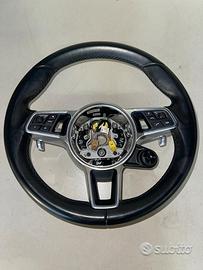 Volante In Pelle Nera Per Porsche Cayenne 9Y