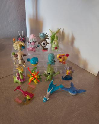 Lotto pokemon tomy figurine vintage CGTSJ