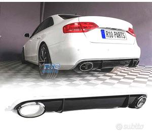 DIFFUSORE AUDI A4 B8 07-11 LOOK RS4