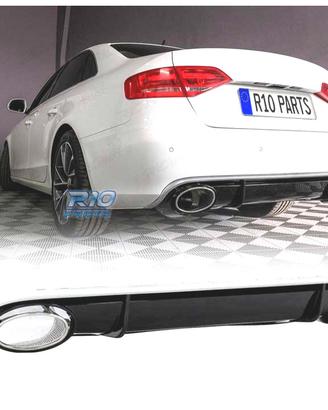 DIFFUSORE AUDI A4 B8 07-11 LOOK RS4