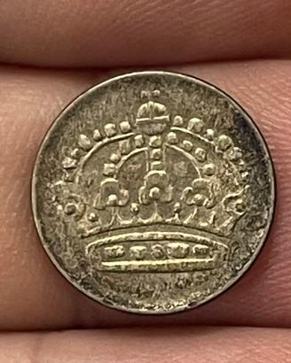 Svezia 10 Öre 1962 Argento