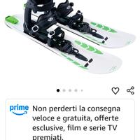 Ciaspole con doppia funzione