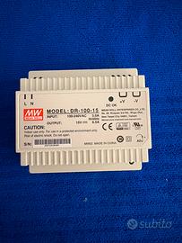Alimentatore MeanWell Audio/Video 15V 6.5A