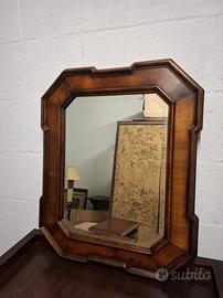 Specchiera in radica di noce