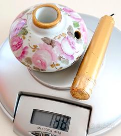 Portacandela Limoges France 1980 e candela dorata