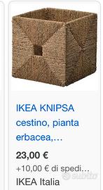 Contenitori Ikea per Kallax