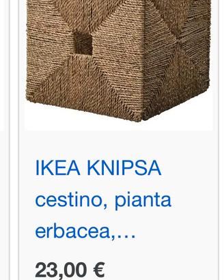 Contenitori Ikea per Kallax