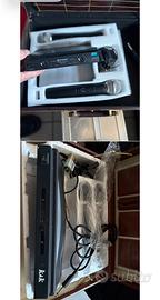 Pianola, mixer, casse, amplificatore