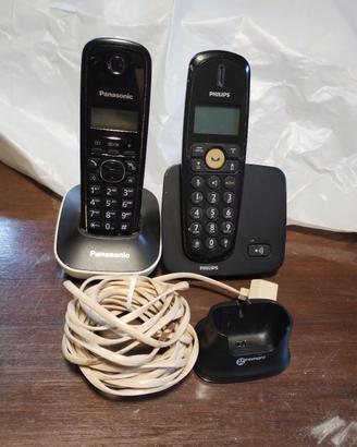 Set di 2 cordless + cavo 4 metri