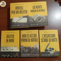 Lotto 5 Libri Gialli - Biblioteca del Giallo