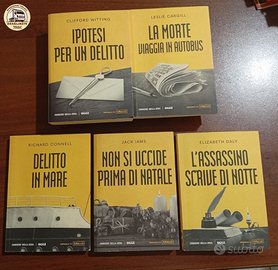 Lotto 5 Libri Gialli - Biblioteca del Giallo