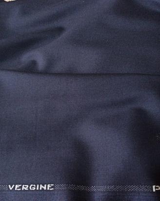 Tessuti di pura lana blu e gessati blu - 6 diversi