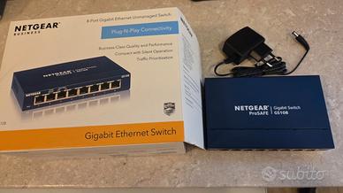 ROUTER Netgear  8 porte Gigabit