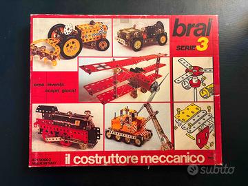 Giochi educativi anni'70 Il costruttore BRAL 3 e 5