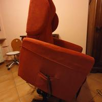 Poltrona Spazio Relax Rossa