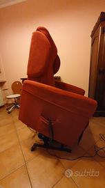 Poltrona Spazio Relax Rossa