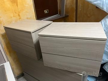 Como e comodini stanza da letto