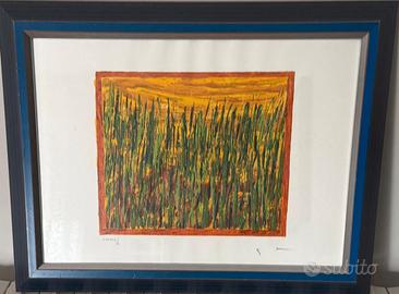 Mario Schifano serigrafia