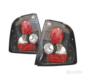 FANALI SKODA OCTAVIA 97-04 FONDO NERO