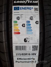4 Pneumatici Goodyear Estivi 215 65 R16 98V Nuovi
