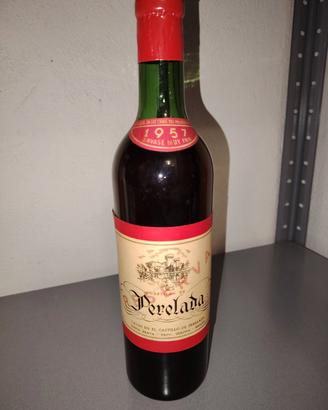 Bottiglie storiche  Castillo de Perelada 1957 