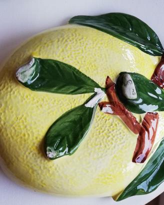 Centrotavola a forma di limone