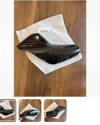 Para calore terminale  akrapovic