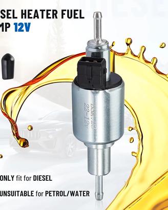 Pompa per carburante diesel 12 V 22 ml
