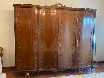 Camera completa in noce