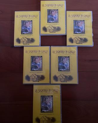 raccolta dvd " La signora in Giallo"