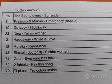 Dischi dance anni 90 vinile 12' lotto1