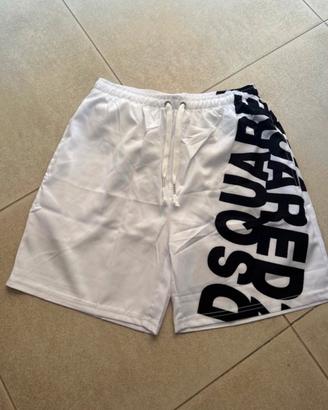 Costume da Bagno Boxer Uomo bianco