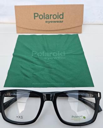Montatura Occhiali da vista Polaroid Nero Unisex