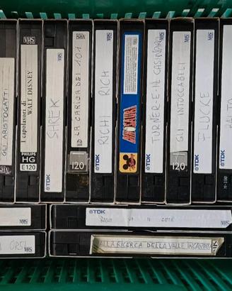 Videocassette titoli famosi film