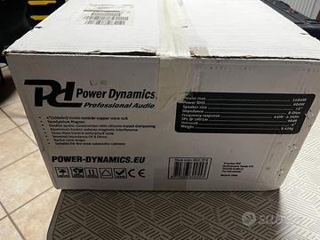 WOOFER Power Dynamics PD15NW - NUOVO !!