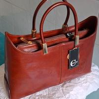 Borsa donna in cuoio nuova