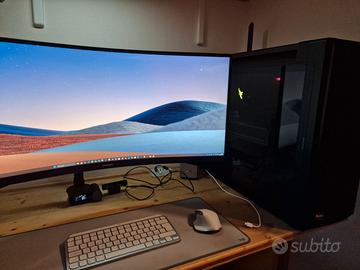 splendido pc da gaming e per lavori di grafica