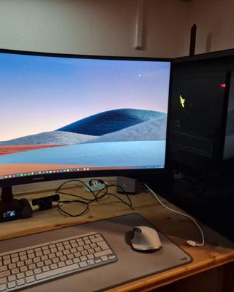 splendido pc da gaming e per lavori di grafica