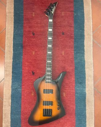 Jackson Js2 Kelly Bird Bass Tobacco Burst