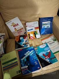 Lotto libri scolastici - elementari,media e superi