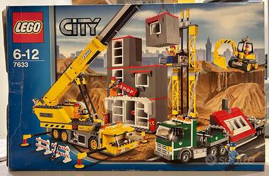 Set lego 7633 lego city cantiere