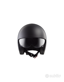 Casco Moto Jet LS2 OF599 SPITFIRE II Nero Taglia M
